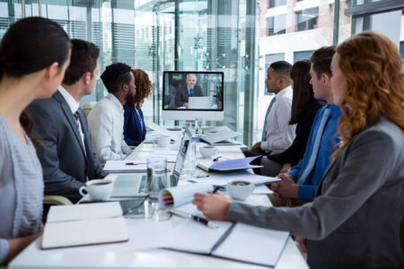 conference video call