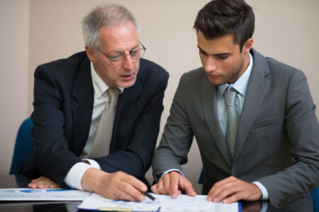 father and son business succession planning